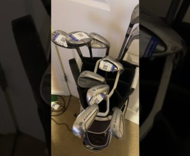 Golf clubs from goodwill