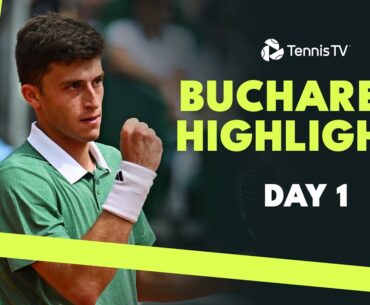 Nardi Takes On Seyboth Wild; Gaston vs Rinderknech And More | Bucharest Highlights Day 1