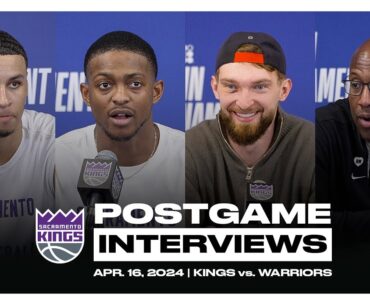 Keegan Murray, De’Aaron Fox, Domantas Sabonis & Coach Brown | Postgame Pressers by Kaiser Permanente