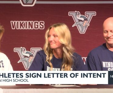 17 Vikings sign Letter of Intent at Holmen High school