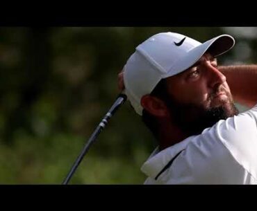 Scottie Scheffler becomes first to ever defend Players Championship after Wyndham Clark’s crucial