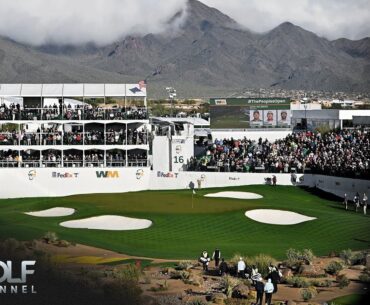 Highlights: Best moments from the 16th hole, 2024 WM Phoenix Open, Round 1 | Golf Channel
