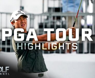 PGA Tour Highlights: 2024 Cognizant Classic in The Palm Beaches, Round 1 | Golf Channel