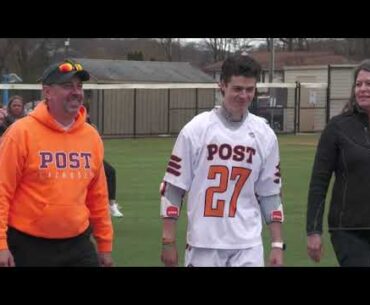 Post University Men's Lacrosse Senior Day 2024 (4/20/24)