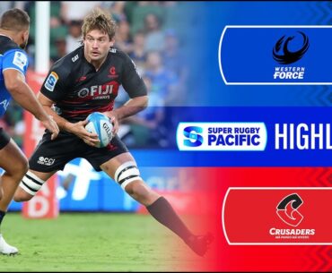 HIGHLIGHTS | FORCE v CRUSADERS | Super Rugby Pacific 2024 | Round 9