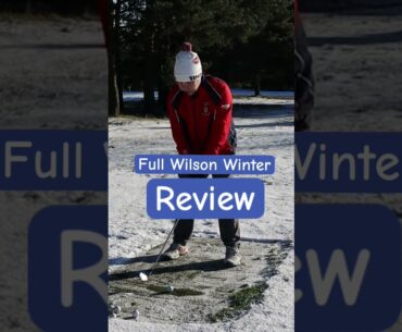 Wilson Winter Glove Review #golf #wilsongolf