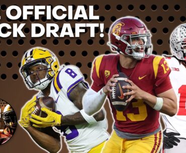 The official NFL mock draft | 1st & Pod