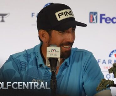 Matthieu Pavon: 'On a cloud' after Farmers Insurance Open win | Golf Central | Golf Channel