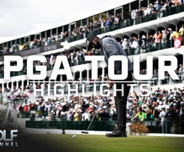 PGA Tour Highlights: WM Phoenix Open, Day 3 | Golf Channel