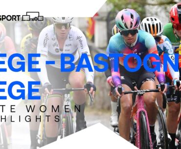 INCREDIBLE VICTORY 🏆 | Liege - Bastogne - Liege 2024 Women's Race Highlights | Eurosport Cycling