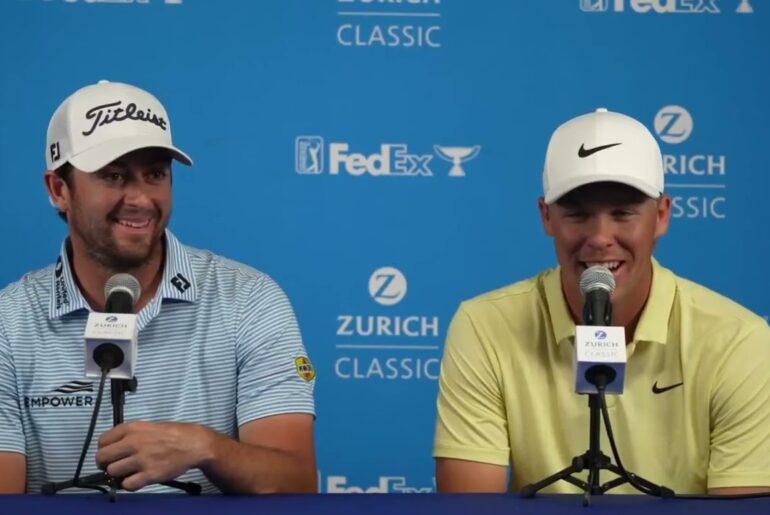 Rory McIlroy and Shane Lowry Wednesday Conference 2024 Zurich Classic