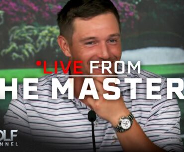 Bryson DeChambeau: Round 1 among my best in a 'long time' | Live From The Masters | Golf Channel