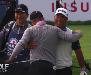 Hideki Matsuyama hits first PGA Tour hole-in-one at Farmers Insurance Open | Golf Channel