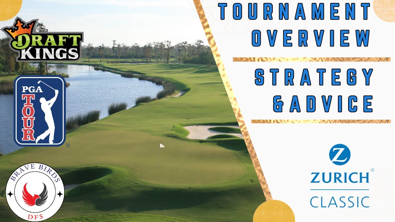 2024 Zurich Classic DraftKings Golf PGA DFS Strategy Picks