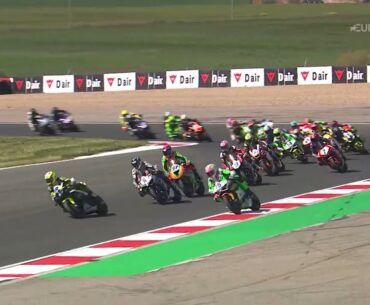 2024 Quattro Group British Supersport Championship, RD1, Circuito de Navarra, Sprint race highlights