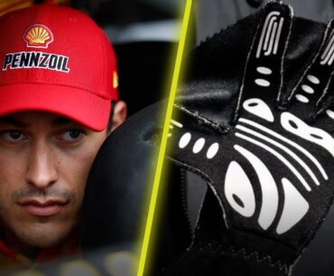 Joey Logano Explains Why He Wore Blatantly Illegal Gloves