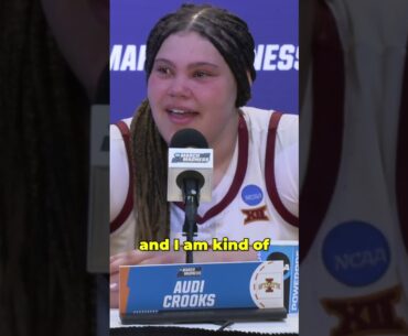 Audi Crooks reflects on her father after Iowa State's historic comeback