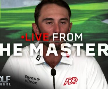 Max Homa: I've 'done everything quite well' so far at Augusta | Live From The Masters | Golf Channel