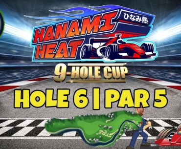 Master, QR Hole 6 - Par 5, ALBA - Hanami Heat 9-hole cup, *Golf Clash Guide*
