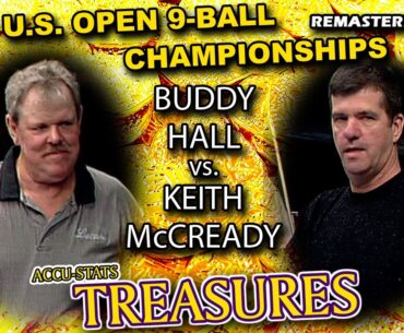 BUDDY HALL vs KEITH MCCREADY - 2003 US Open 9-Ball Championship
