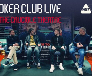 Judd Trump & Jon Richardson join Hendry & Watson for Snooker Club LIVE at the Crucible! 🎙