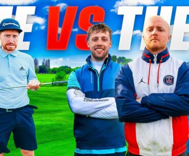 W2S, Theo Baker & Chris MD vs Seb on Golf 3 vs 1 Match! YTGG S5