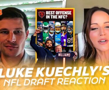 Luke Kuechly Reacts to NFL Draft, Talks Giants Taking WR over QB, Penix Jr. at #8, & More