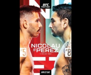 UFC Fight Night Nicolau vs Perez MAIN EVENT #UFC #ufcvegas91