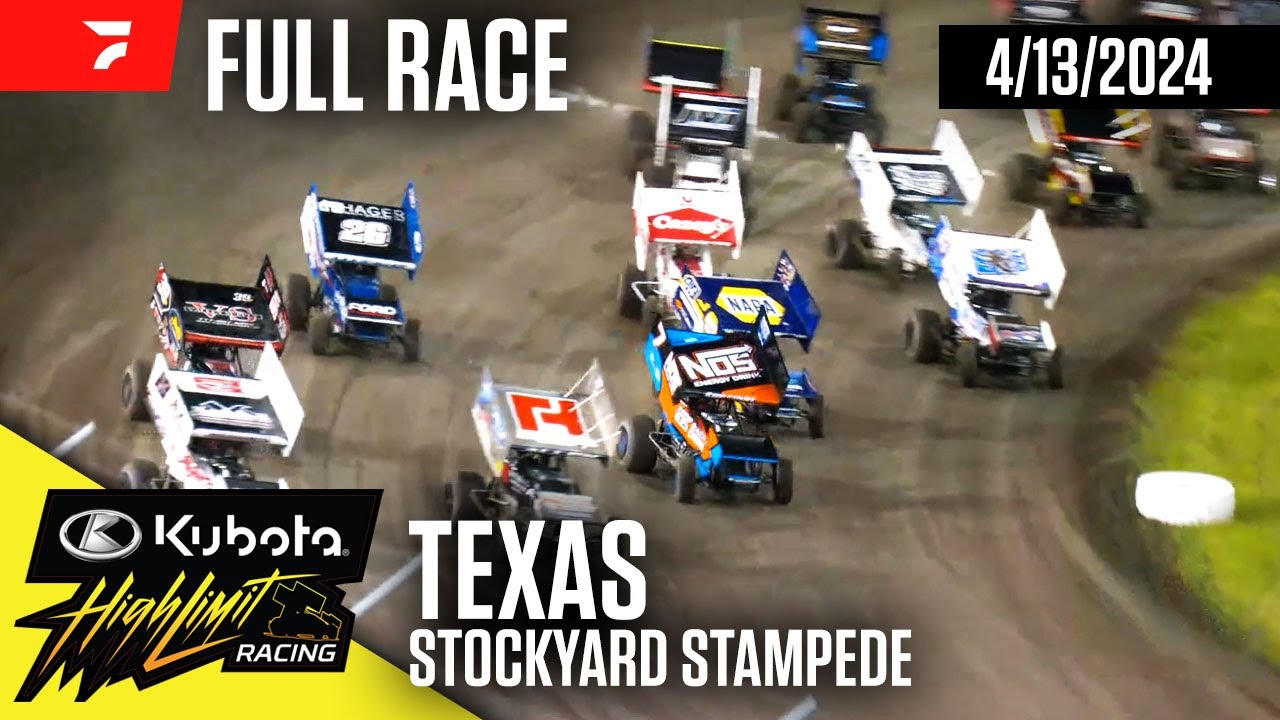 FULL RACE Kubota High Limit Racing at Texas Motor Speedway 4/13/2024