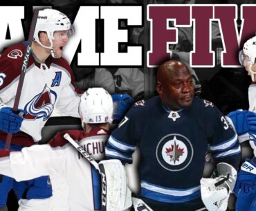Avalanche vs Jets Game 5 - THEY LOOKED GOOD ON PAPER!