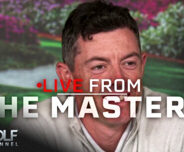 Rory McIlroy calm as he eyes career grand slam (FULL PRESSER) | Live From The Masters | Golf Channel