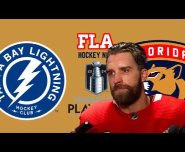 Aaron Ekblad, Florida Panthers Playoffs: Practice Game 1 vs. Tampa Bay Lightning