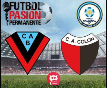 BROWN A VS COLON EN VIVO  ⚽ FECHA 13 DE PRIMERA NACIONAL