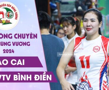 🔴Trực Tiếp | HCĐG Lào Cai vs VTV Bình Điền Long An | Bán Kết Bóng Chuyền Nữ Cúp HÙNG VƯƠNG 2024