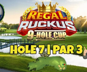 Master, QR Hole 7 - Par 3, HIO - Regal Ruckus 9-hole cup, *Golf Clash Guide*