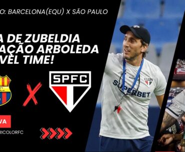 LIVE PRÉ JOGO BARCELONA X SÃO PAULO: ESTREIA DE ZUBELDIA! RENOVAÇÃO POLÊMICA? PROVÁVEL TIME E MAIS!