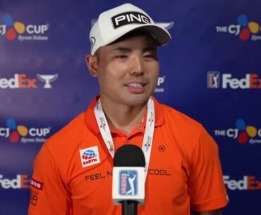 Taiga Semikawa Thursday Flash Interview 2024 THE CJ CUP Byron Nelson © PGA Tour