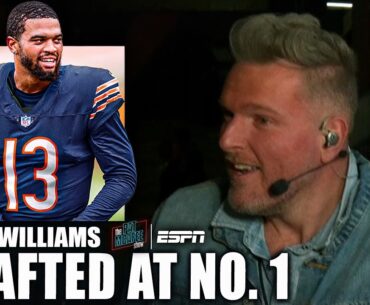 Caleb Williams drafted at No. 1 by the Bears, Pat McAfee reacts | Pat McAfee Draft Spectacular