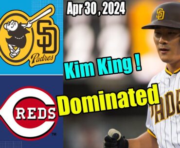 SD Padres vs. Cincinnati Reds [Highlights] | Kim's Kingdom ! Let's Go !