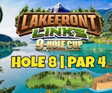 Master, QR Hole 8 - Par 4, EAGLE - Lakefront Links 9-Hole cup, *Golf Clash Guide*