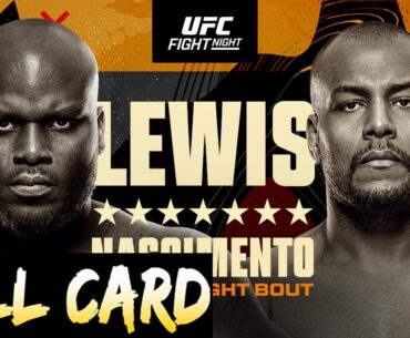 UFC St. Louis Predictions Lewis vs Nascimento Full Card Betting Breakdown