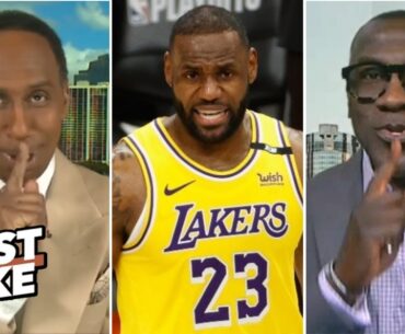 FIRST TAKE | "Michael Jordan is only GOAT" - Stephen A. vs Shannon debate about LeBron's GOAT case
