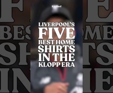 Liverpool's 5 best home kits in the Klopp era...#FootballShirts #FootballKits #SoccerJerseys #LFC