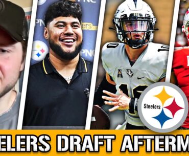 Who Is The Best Steelers Undrafted Rookie Free Agent? + Round By Round 2024 Draft Grades