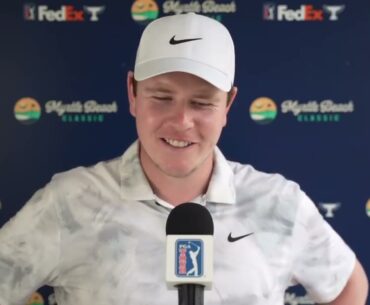 Robert MacIntyre Friday Flash Interview 2024  Myrtle Beach Classic ©️ PGA Tour