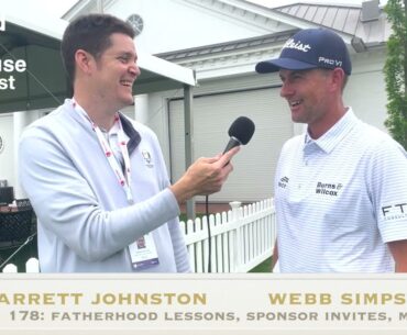 Webb Simpson on criticism, fatherhood lessons & more