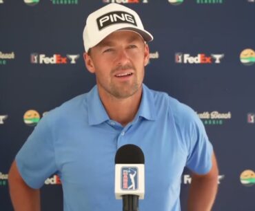 Victor Perez Saturday Flash Interview French 2024 Myrtle Beach Classic ©️ PGA Tour