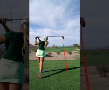 Hailey Ostrom #golf #golfswing #shorts