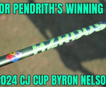 Taylor Pendrith's Winning WITB: 2024 CJ Cup Byron Nelson