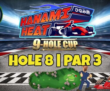 Master, QR Hole 8 - Par 3, HIO - Hanami Heat 9-hole cup, *Golf Clash Guide*